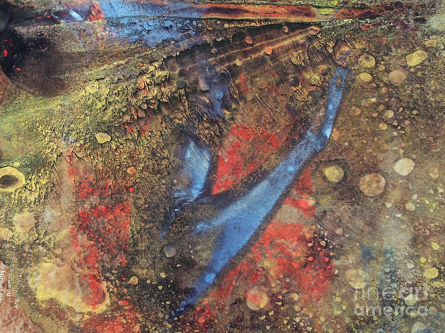 Fork In The River Mixed Media by Jacklyn Duryea Fraizer
