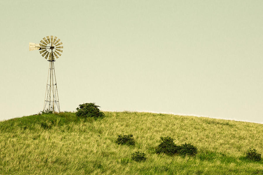 Forlorn Windmill Photograph by Todd Klassy