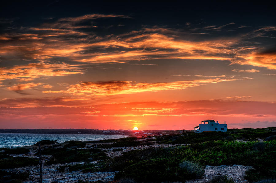 Formentera Sunset Photograph by Riccardo Mantero