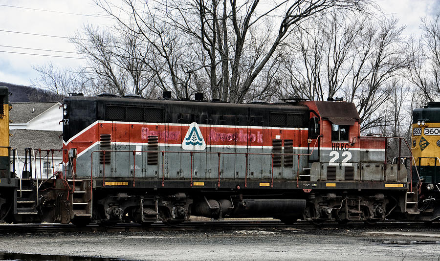 Former Bangor Aroostook Locomotive Photograph by Mike Martin