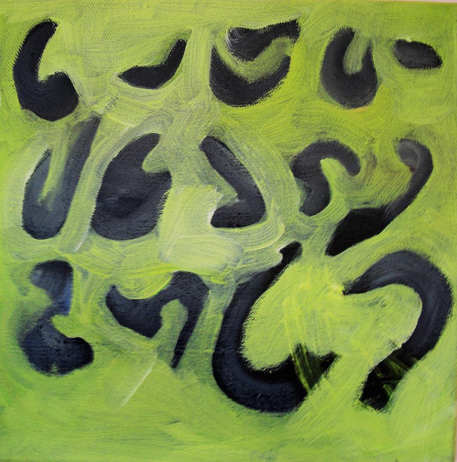 Forms in Black and Green by Liliane DUMONT-BUIJS Forms in Black and Green by Liliane DUMONT-BUIJS