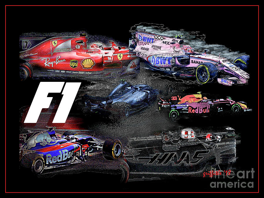 Formula One Photograph by Tom Griffithe