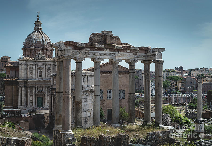 Foro Romano, Rome Italy 3 Photograph by Perry Rodriguez