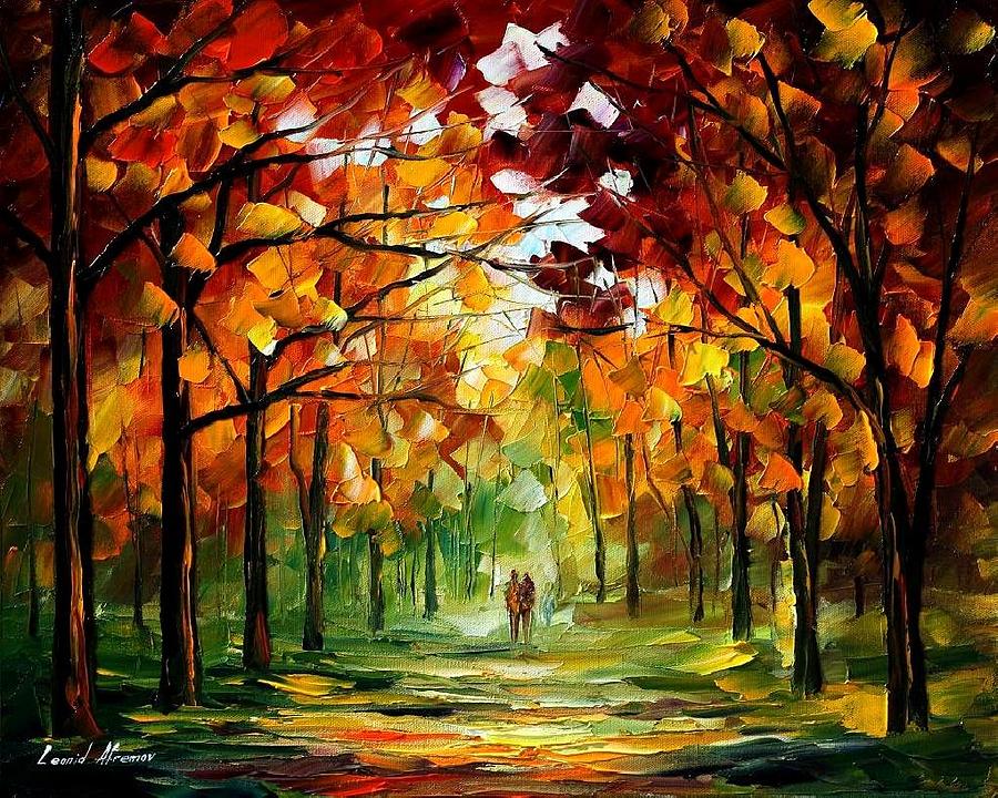 Forrest Of Dreams Painting By Leonid Afremov