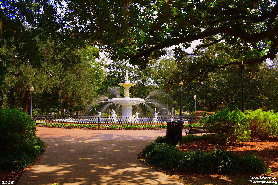 Forsyth Park Photograph by Lisa Wooten
