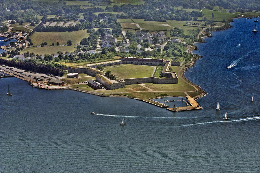 Fort Adams Newport Rhode Island Photograph by Duncan Pearson