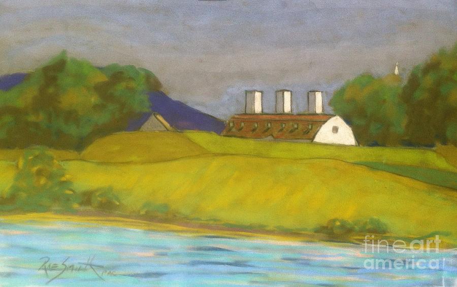 Fort Anne -Annapolis Royal  Pastel by Rae  Smith PAC