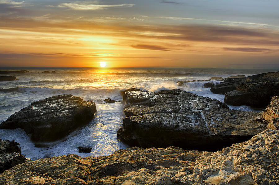 Fort Bragg Coast Sunset Photograph by Don Hoekwater Photography
