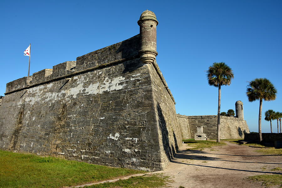 Fort Castillo De San Marcos Photograph by Stephen Path