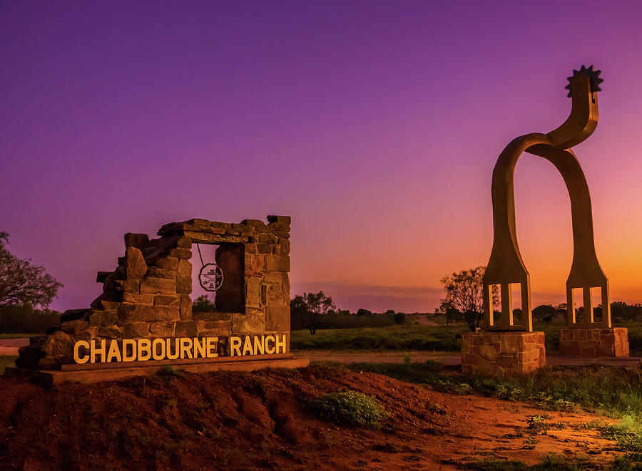Sunset Photograph - Fort Chadbourne by Ryan Dove