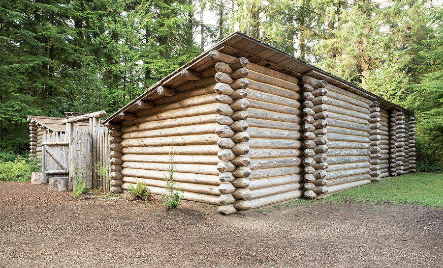Fort Clatsop Exterior Photograph by Tom Cochran