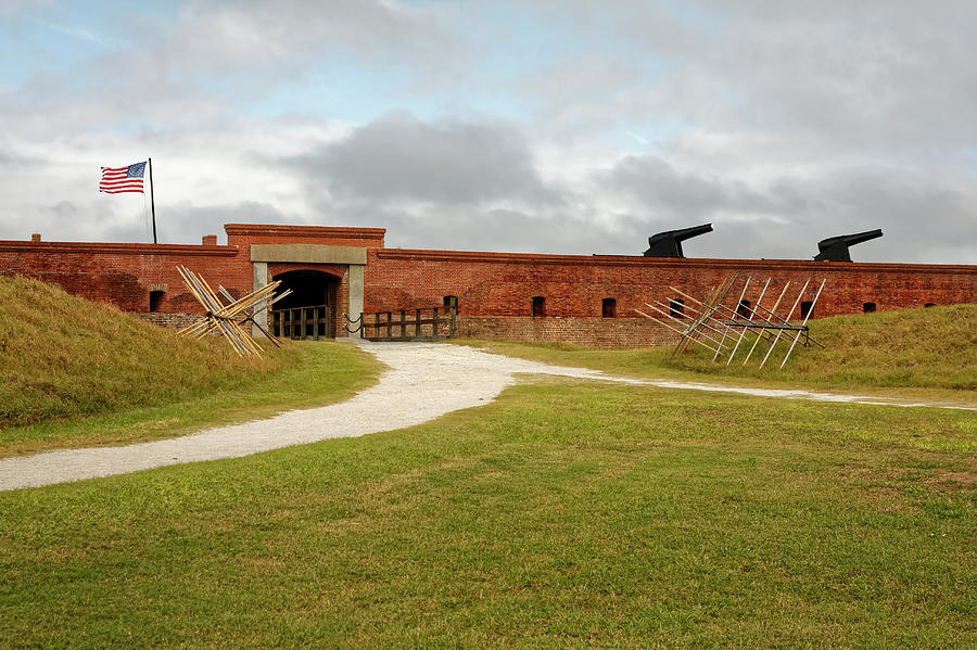 Fort Clinch Entrance Photograph by Sally Weigand