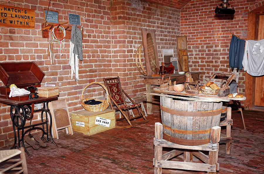 Fort Clinch Laundry Photograph by Sally Weigand