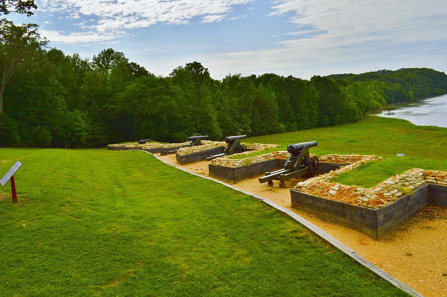 Fort Defiance Civil War Cannons Photograph by Stacie Siemsen