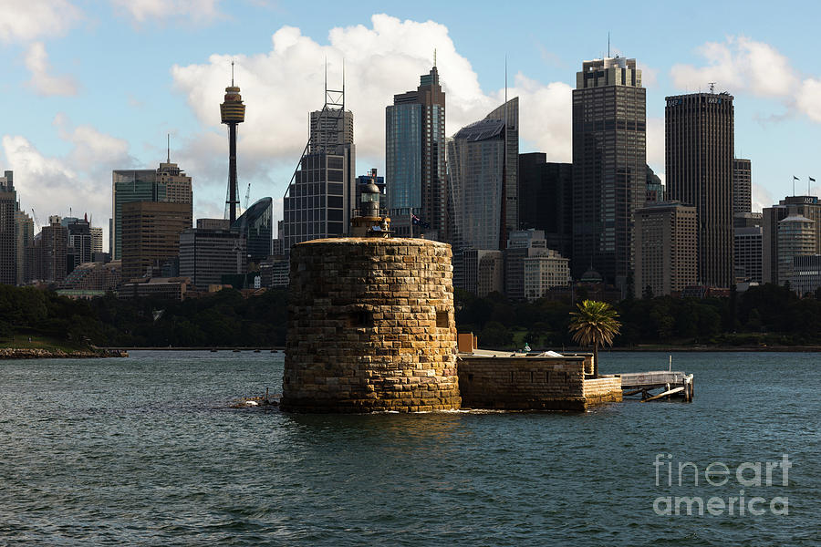 Fort Denison Sydney Photograph by Andrew Michael