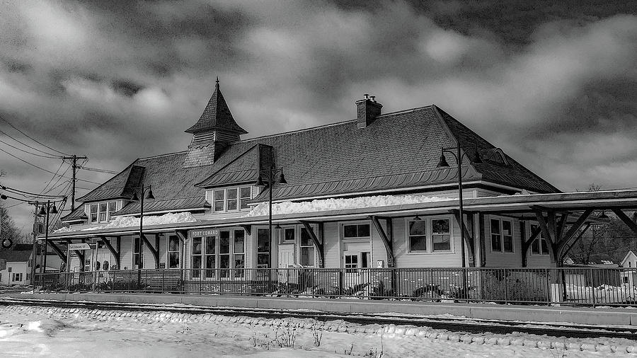 Fort Edward Train Station Photograph by Kendall McKernon