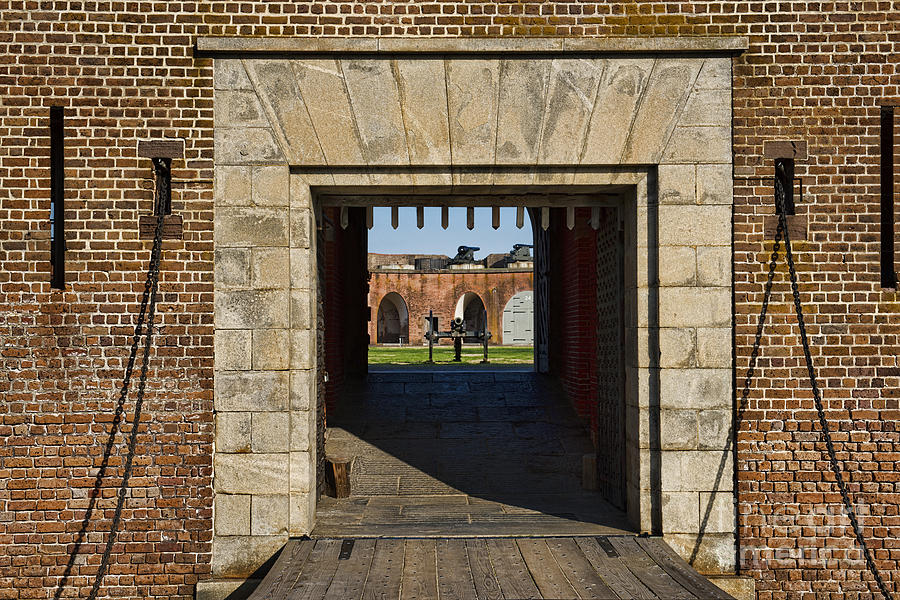 Fort Entrance Photograph by David Arment