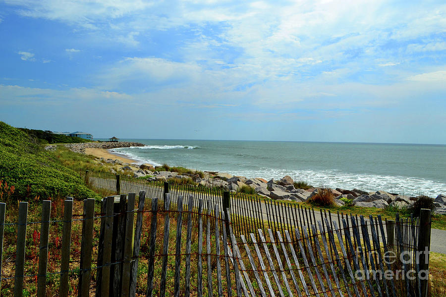 Fort Fisher Beach Photograph by Amy Lucid