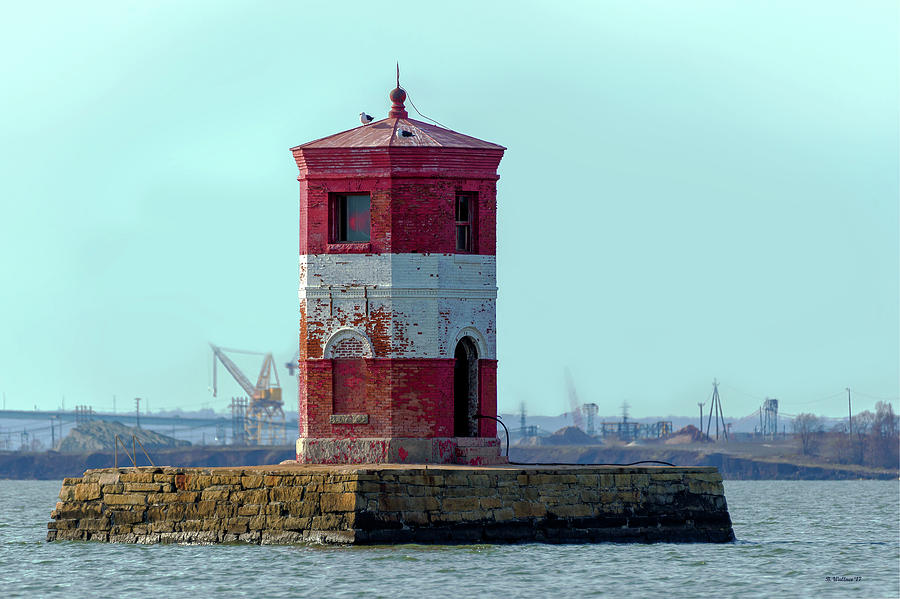 Baltimore Photograph - Fort Howard Lighthouse by Brian Wallace