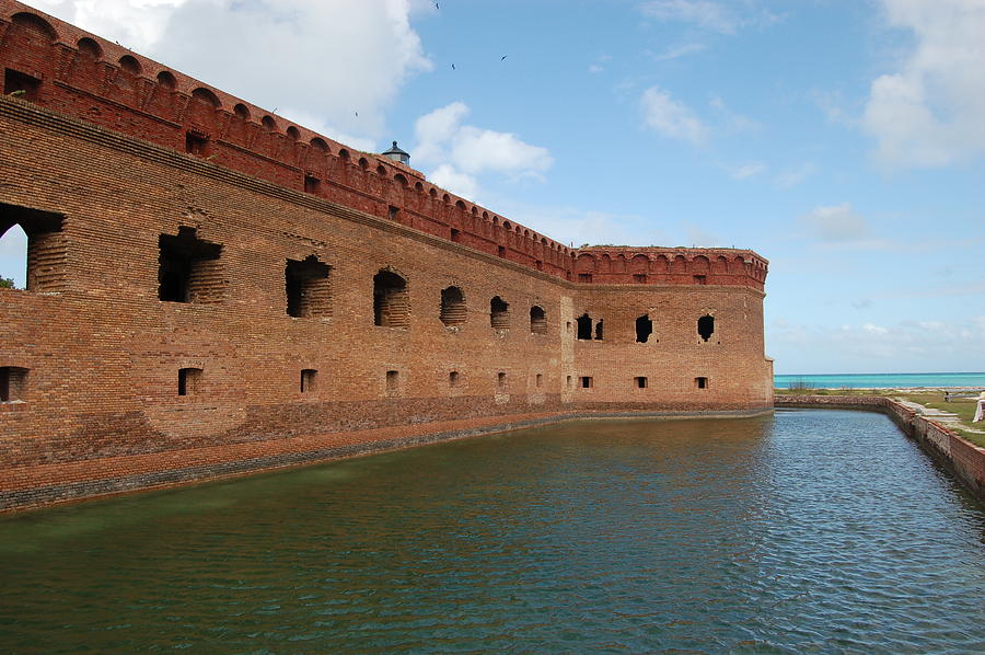 Fort Jefferson Moat 2 Photograph by Christopher James