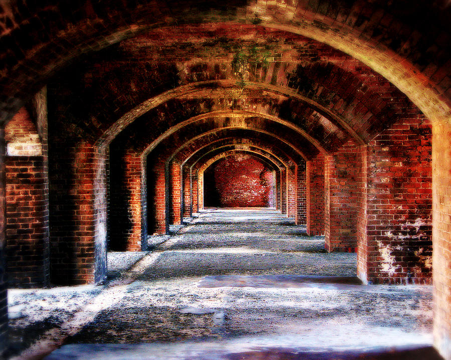 Fort Jefferson Photograph by Perry Webster