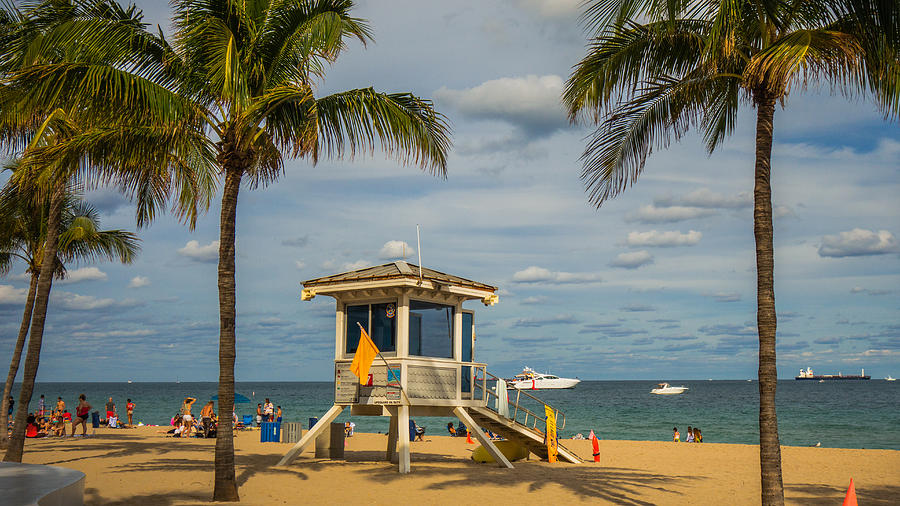 Fort Lauderdale Beach Afternoon Photograph by Lawrence S Richardson Jr