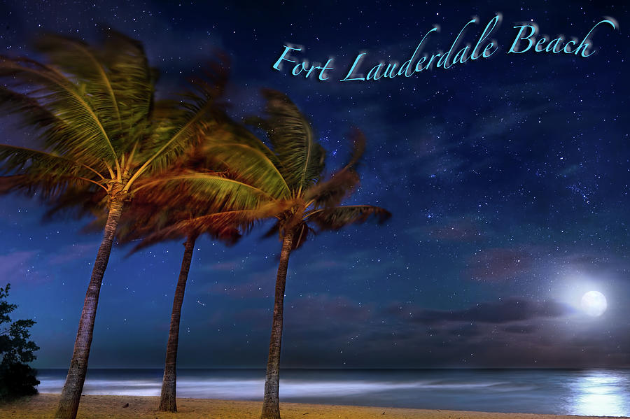 Fort Lauderdale Beach Greeting Photograph by Mark Andrew Thomas