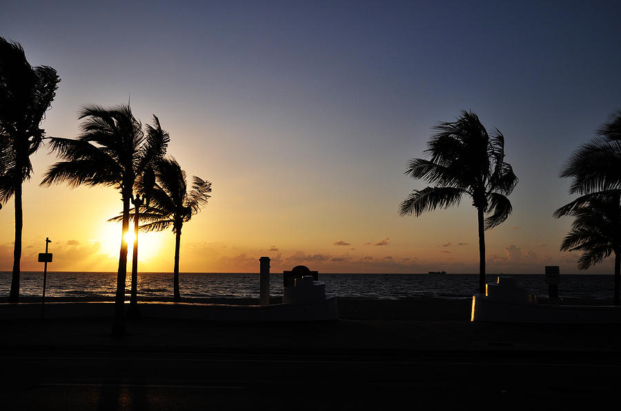 Fort Lauderdale Beach Sunrise Photograph by Kelly Wade