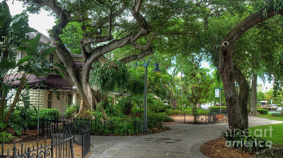 Fort Lauderdale Riverwalk scenic Photograph by Ules Barnwell