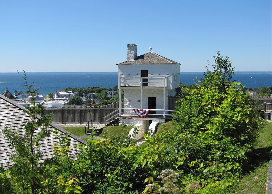 Fort Mackinac West Blockhouse Photograph by Keith Stokes