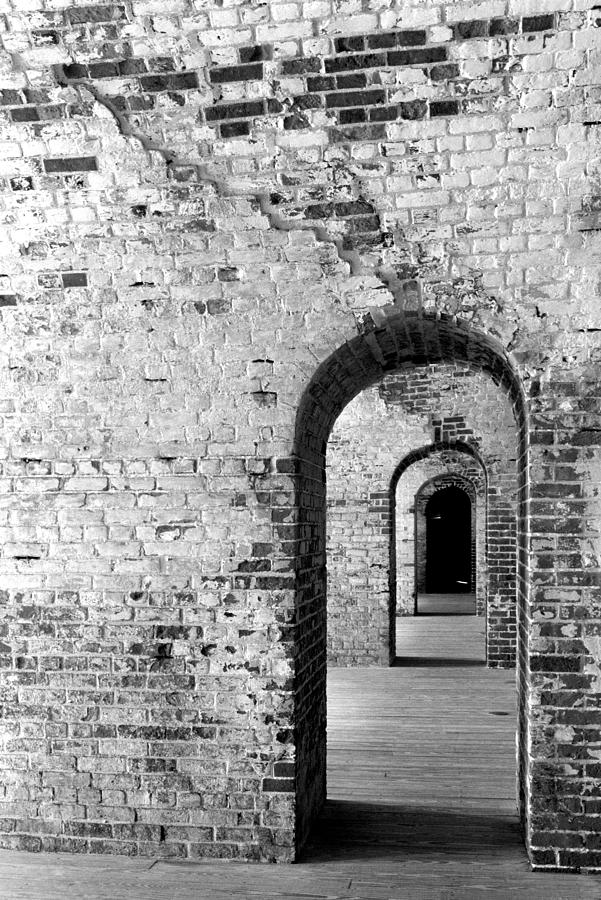 Fort Macon Archway Photograph by Eric Foltz
