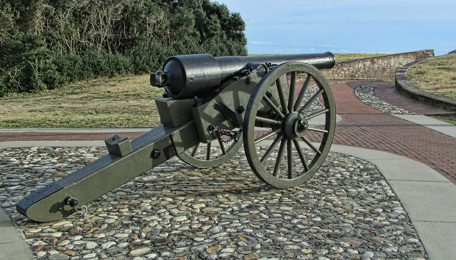 Fort Macon Cannon Photograph by Vic Montgomery
