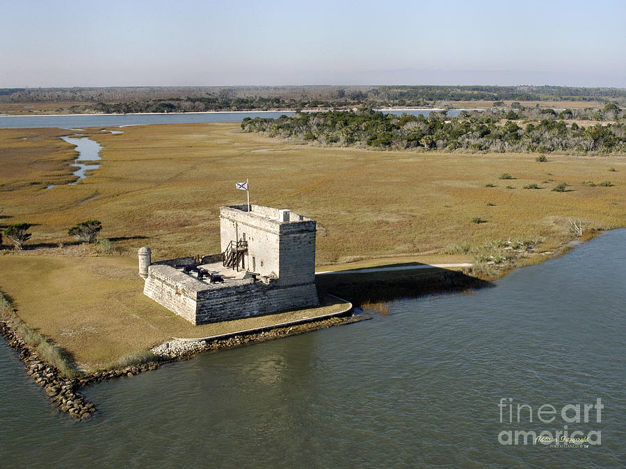 Castle Painting - Fort Matanzas    by Addison Fitzgerald