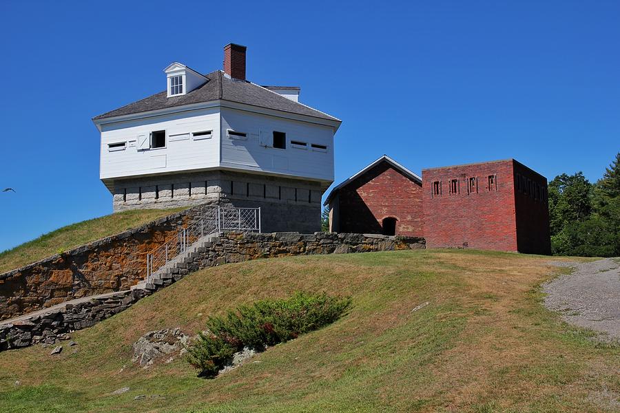 Fort McClary Photograph by Luisa Azzolini