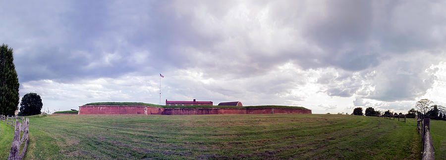 Fort McHenry Panorama Photograph by Brian Wallace