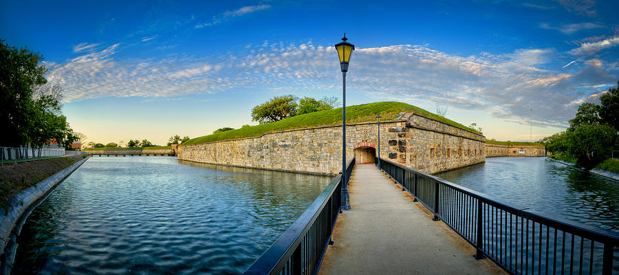 Fort Monroe Photograph by T Cairns