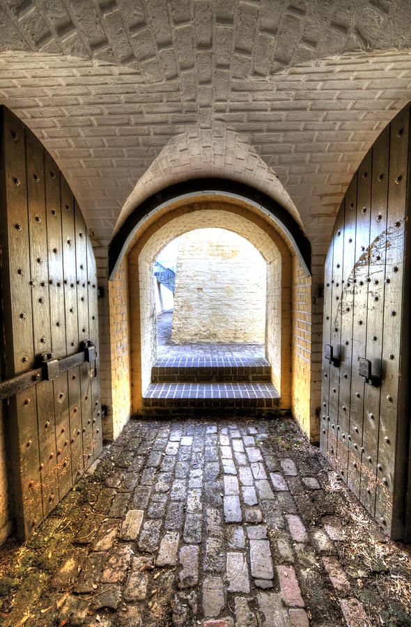 Fort Moultrie Bunker Doors Photograph by Dustin K Ryan