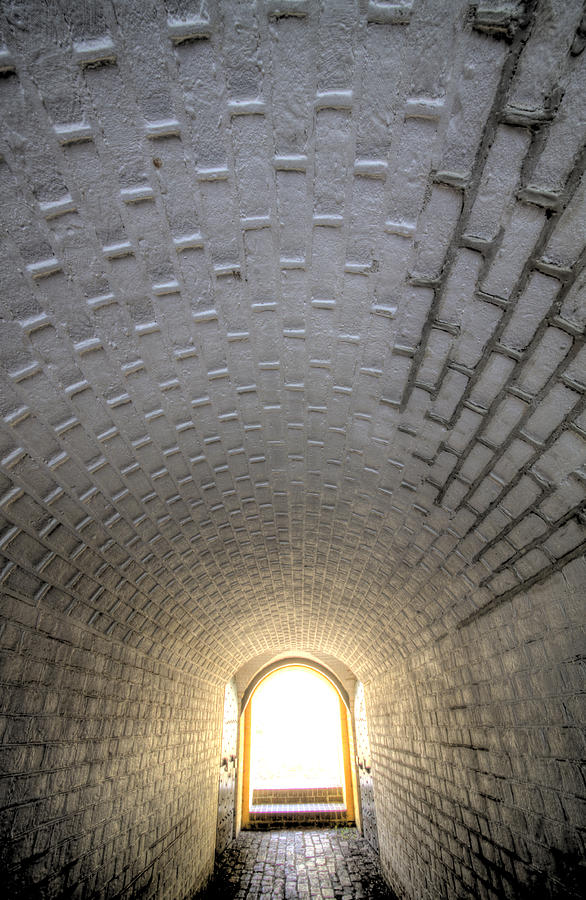 Fort Moultrie Bunker Tunnel Photograph by Dustin K Ryan