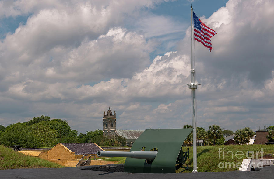Fort Moultrie Usa Photograph