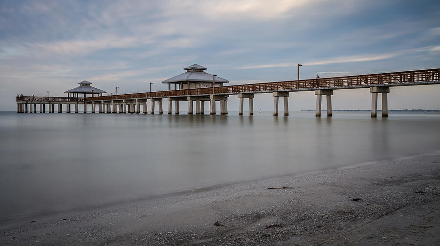 Fort Myers Beach Fishing Pier Photograph by Ron Pate