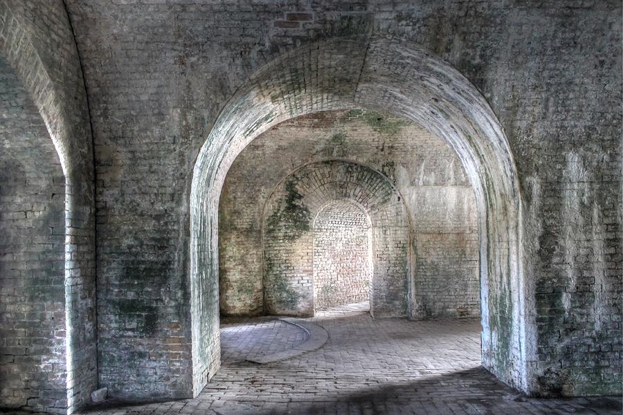 Fort Pickens Arch Photograph by Jane Linders