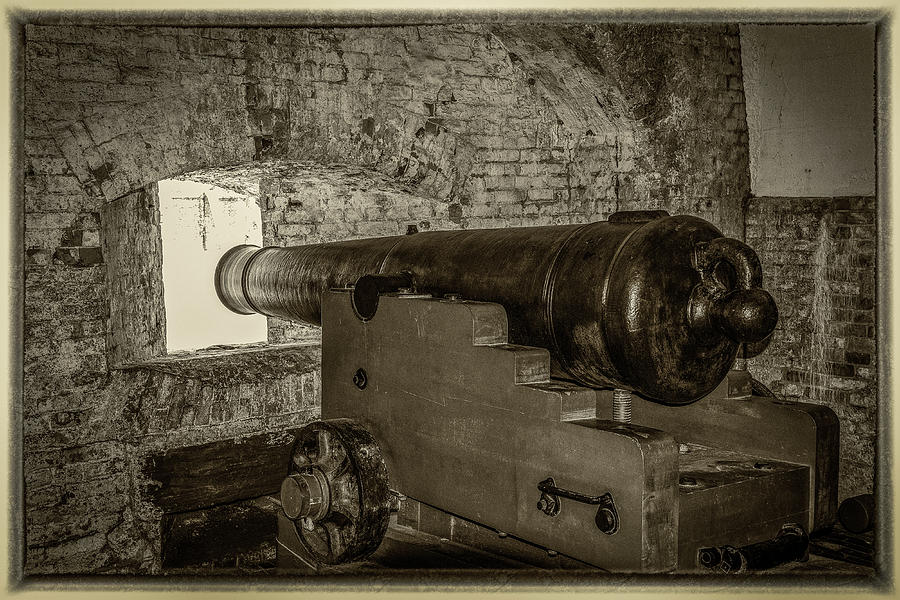 Fort Pickens Canon Photograph by Paul Freidlund