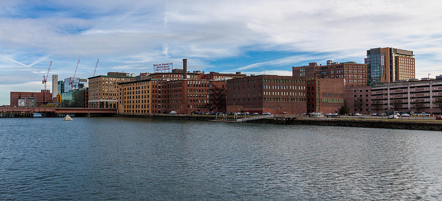 Fort Point Channel Boston Massachusetts Photograph by Brian MacLean