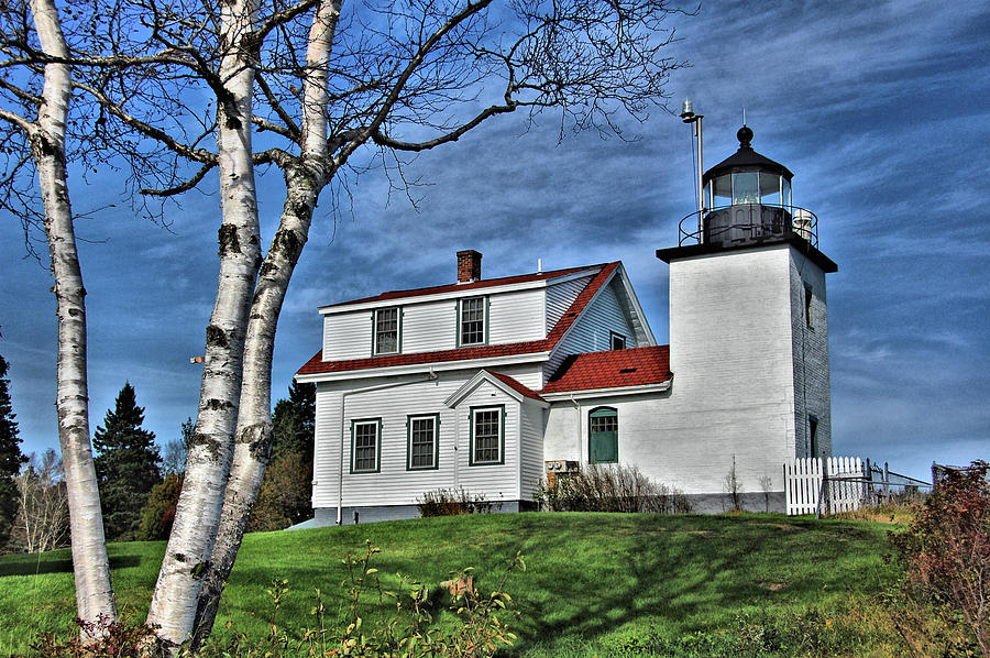Fort Point Lighthouse Photograph by Ben Prepelka