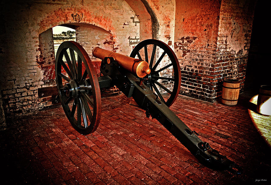 Fort Pulaski Cannon 001 Photograph by George Bostian