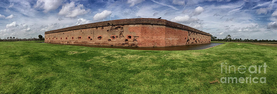 Fort Pulaski Panoramic Photograph