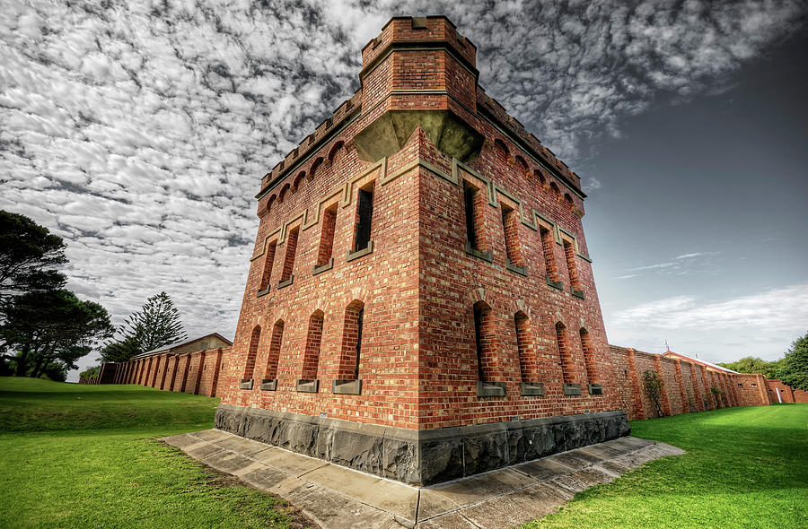 Architecture Photograph - Fort Queenscliff by Wayne Sherriff