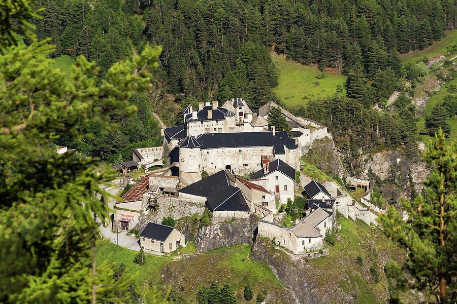 Castle Photograph - Fort Queyras # III - French Alps by Paul MAURICE