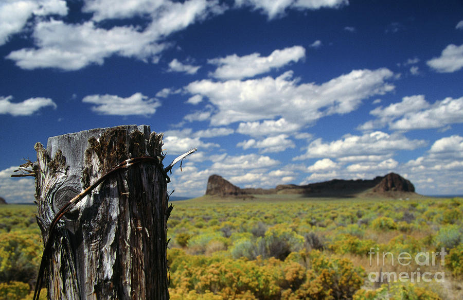 Fort Rock Photograph by Rick Bures