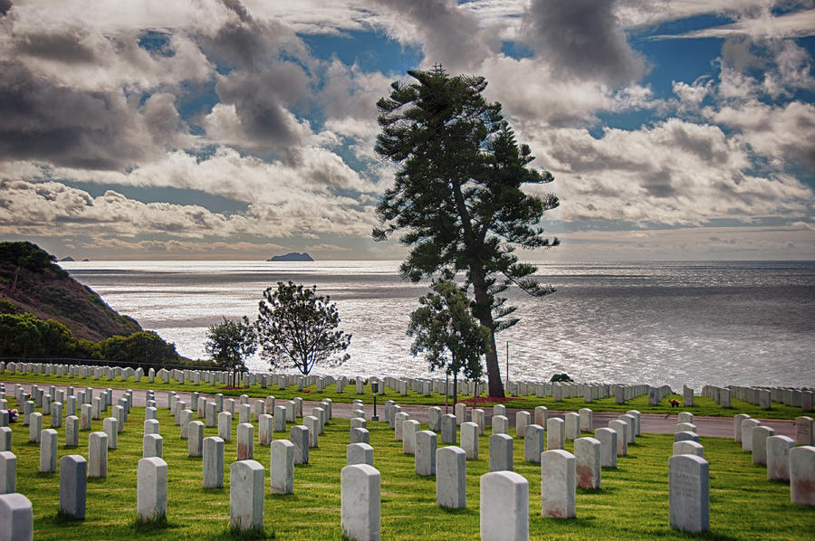 Fort Rosecrans National Cemetery - San Diego - California Photograph